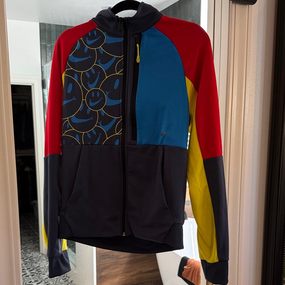 Nike Men's Tribute Smile Logo Full Zip N98 Track Jacket Sz Small